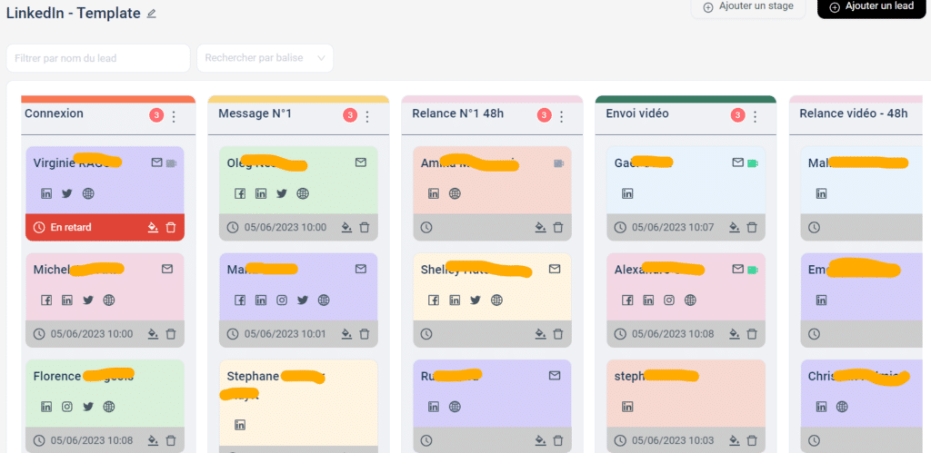 ClarkUp followup relation client crm prospection